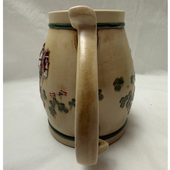 Vintage 1996 Budweiser St Patricks Day Ceramarte Beer Stein With Box & COA - Picture 9 of 12